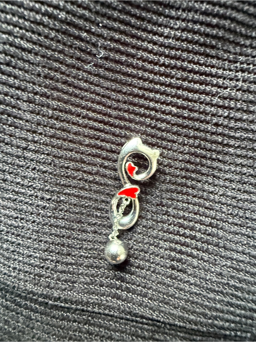 Chow Tai Fook “Coco Cat” PT950 pendant